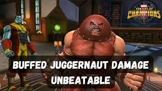 Buffed Juggernaut Damage is Very Strong [Marvel Contest Of Champions]