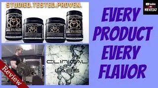 Every Product Every Flavor| Clinical Labs Supplements Review | Sunday Supplement Review