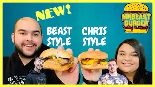 MrBeast Burger - Beast Style Burger and Chris Style Burger Review 🍔
