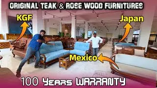 Tamilnadu ல யாரும் குடிக்க முடியாத விலையில் Original Teak Furniture - 100 years warranty - Teak 42