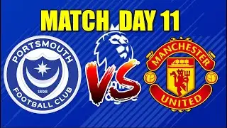 FIFA Road To Glory S3 |Match Day 11 Vs Man United|