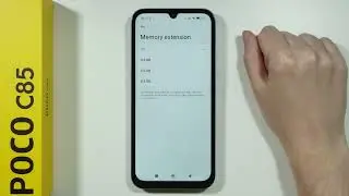 POCO C85: How to Extend RAM (Memory Extension) - How to Use RAM Boost