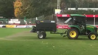 Besandung mit Tellerstreuer RINK DS 1200