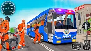 Police Bus Simulator 2024 - 3D Bus Prisoner Transporter Driver - Android GamePlay