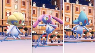 Uxie & Mesprit & Azelf in Pokemon Scarlet & Violet