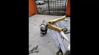 (cosplay) how to make mercy overwatch winged victory wing