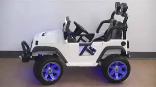 Explorer 2 (Two) Seater 12V Power Children Ride-On Car Truck with R/C Parental Remote