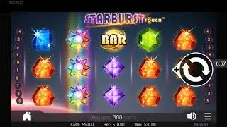 StarBurst 10$ Bet Big win