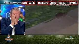 😱¡APARECE una RATA en pleno DIRECTO en PARÍS! | El Chiringuito