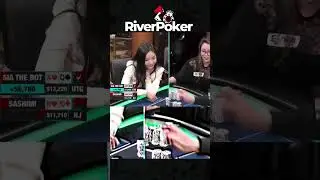 Sashimi Faces A Preflop Shove From Sia The Bot ♤ $13k Pot #LivePoker #Poker #Holdem #TexasHoldem