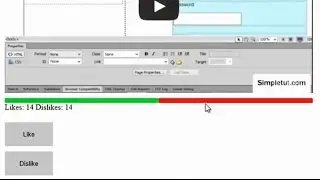 How to Build PHP Like and Dislike Buttons - Ratings Script with Percentage Bar
