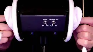 ASMR Oily Ear Hug & Goose Feather Deep Cleaning | 3Dio Ear Blowing & Whisper Salon
