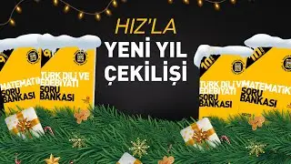 🎁 Yeni Yıla Girmeden Dev &Ccedil;ekiliş! | &Ouml;ğrencilere Soru Bankası Yağmuru