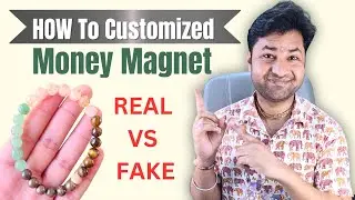 How to Customized Money Magnet bracelet according to Kundali  Real Vs Fake Money Magnet #moneymagnet