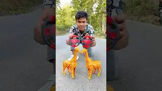 Rc Remote control giraffe unboxing #shorts