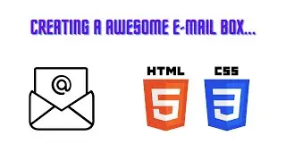 I Created A E-mail Box Using HTML, CSS In Spck Code Editor.......