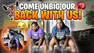 WE ARE FINALLY UNBIGGING OUR BACK‼️😏 (Funniest video ever)