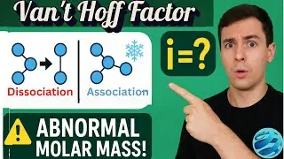 ASSOCIATION vs DISSOCIATION 💥 ! 🧨THE ROLE OF VANT HOFF FACTOR⚡ 🚀⚗🌡NORMAL vs ABNORMAL MOLAR MASS😎🌤🚀