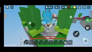 NO BLOCK CHALLENGE! (Roblox Bedwars)