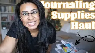 Bible Journaling Supplies Haul | Paper, Watercolors, Sticky notes and MORE!