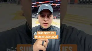 Instant Reaction To The Suns LOSING To The Grizzlies 🗣️ #nba #phoenixsuns #devinbooker
