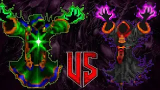 Bishop vs Disciple Of D'Sparil - HEXEN vs HERETIC Monster Infighting - DOOM: RETRO BATTLES