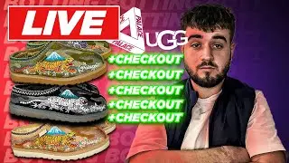 SO MANY PALACE UGGS! Sneaker Botting Live Cop Palace X UGGs