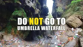 UMBRELLA WATERFALL AFTER 1 YEAR | UNBELIEVABLE