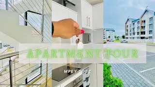 Spaces with Mpey, Apartment tour, Bellamare apartments in Gqeberha, SA YouTuber.