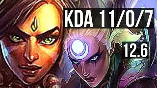 NIDALEE vs DIANA (JNG) | 11/0/7, 65% winrate, Legendary | EUW Master | 12.6