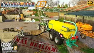 MAX REALISM in The Baltic Sea #28 ⭐ Farming Simulator 19 ⭐ 4K Timelapse