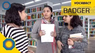 Badger Meaning | VocabAct | NutSpace