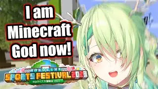 Fauna Secret practice with Coach Narrator before Minecraft hololive sports festival 2023 |『Hololive』