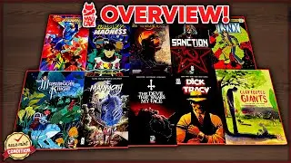 Mad Cave Studios Graphic Novels! Deer Editor | Gatchaman Vol. 1 | Dick Tracy Vol. 1 | Sanction