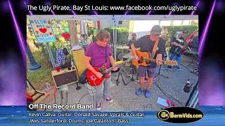 Off The Record Band Performing at the Ugly Pirate Bay St Louis during Cruisin' The Coast 2025