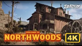Northwoods Western Town (UE5) - 4K