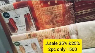 J.junaid jamshaid 35% & 25% defence day sale on all items