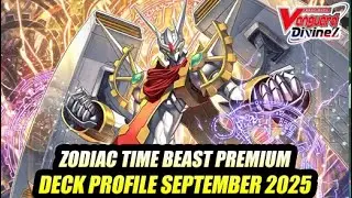 Zodiac Time Beast -  Cardfight Vanguard Deck Profile Premium September 2025