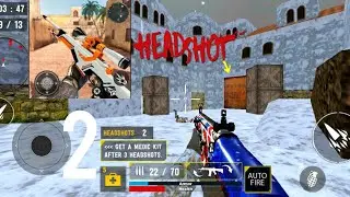 Survival Squad Team Shooting Game | Save the Scientist Mission Levels 1-5
