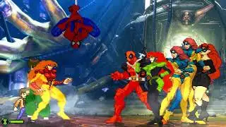 SPECIAL REQUEST 193 : Team Spiderman Kong vs Team Jean Grey Joancarlo