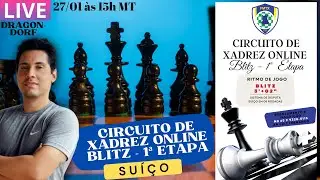 🔴 Circuito de Xadrez Online Blitz - 1&ordf; Etapa - FMTX ♟️🔥 Lichess.org