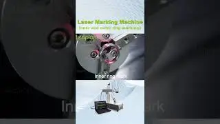 Marking on rings on outter and inner sides by Leapion laser marker