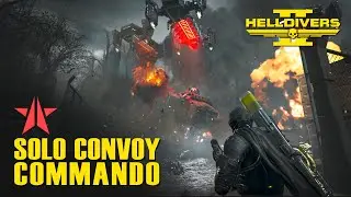 Helldivers 2 &ndash; Solo Commando | Extract Intel & Convoy | Deathless | Full Clear | Max Difficulty