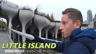 Little Island at Pier 55 Manhattan Nov 2021