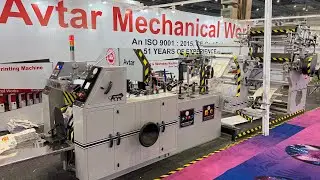 Export Quality Paper Bag Making Machine With Flexo Printing