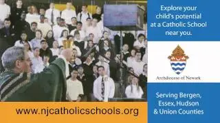 Catholic Schools - Archdiocese of Newark