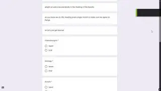byeah but it's  a google form