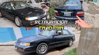 ¡COMO RESTAURAR UN HONDA EN 10 MINUTOS!
