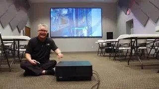 Sony FHZ120L Laser Projector: Insane Lens Shift!