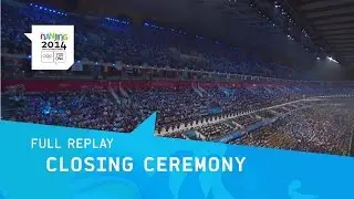 Closing Ceremony - Athletes Enter Stadium | Full Replay | Nanjing 2014 Youth Olympic Games
